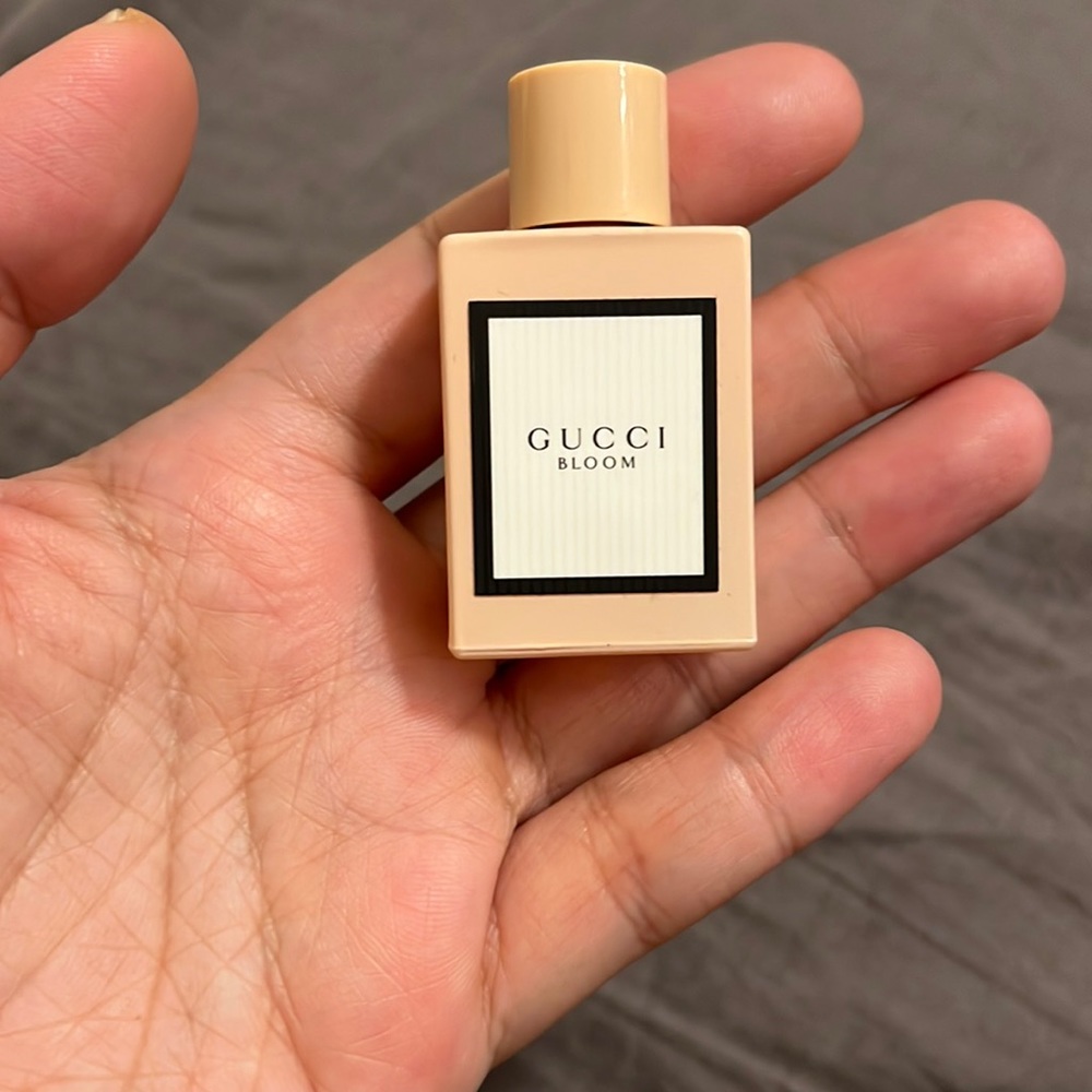 GUCCI Bloom Mini Perfume 5 ml Bottle EDP Fragrance Floral Collectible Miniature